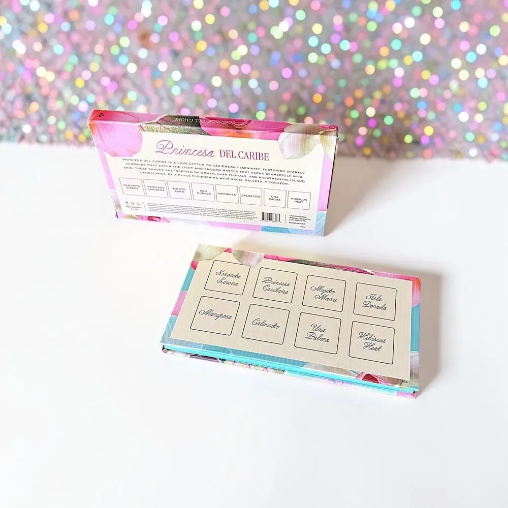 ALAMAR COSMETICS Princesa del Caribe Pressed Pigment Palette Full Size 8 g NIB
